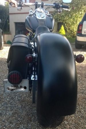 Sacoche Myleatherbikes Harley Dyna Fat bob_90